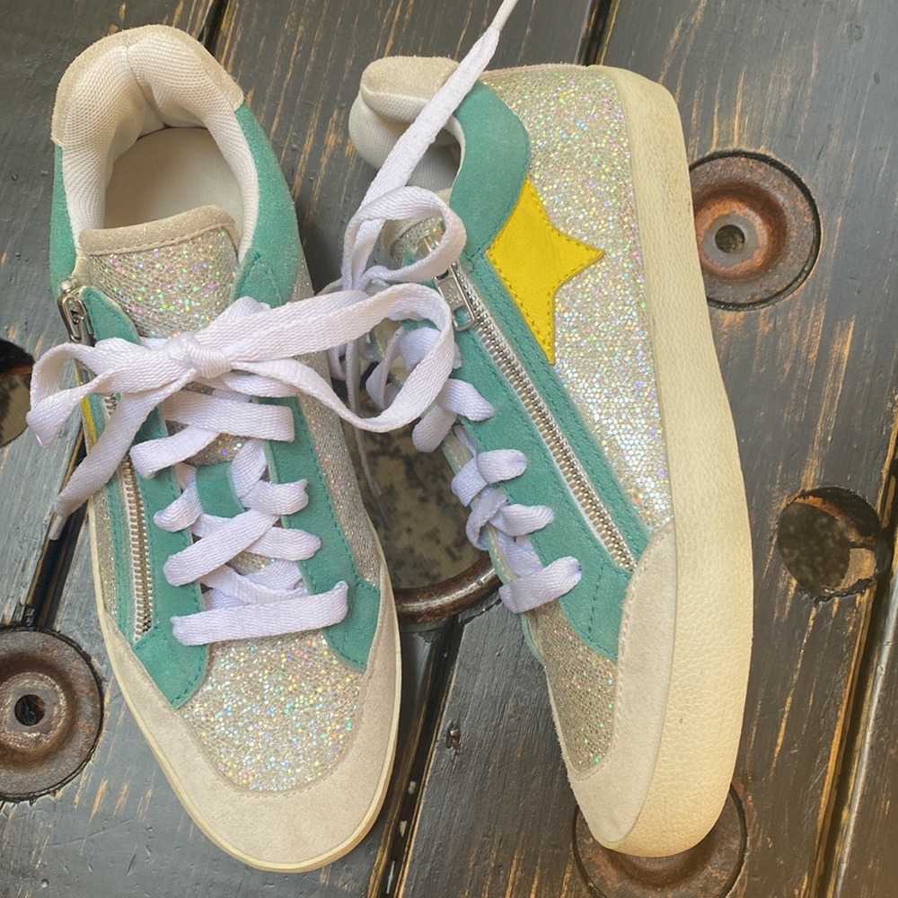 ASH Glitter Embellished Sneakers